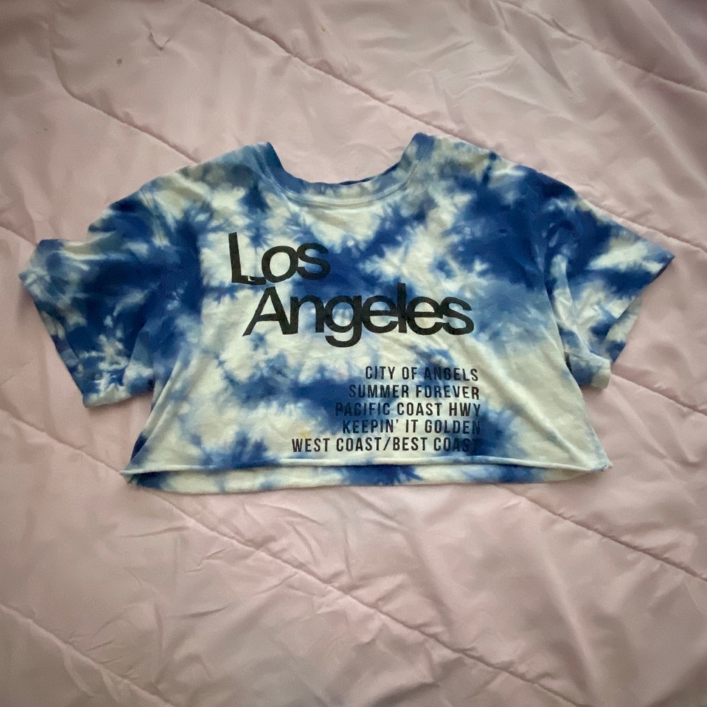 Los Angeles crop top from H&M